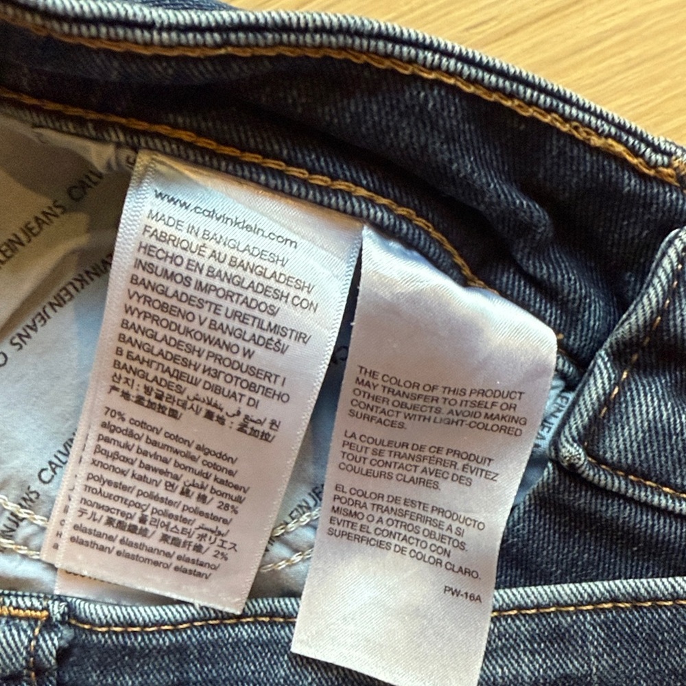 Men's Calvin Klein Slim Fit Jeans - Picture 3 of 6